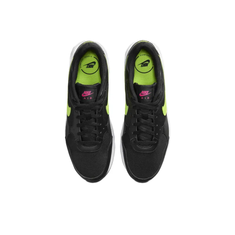 Nike Air Max SC Cushioning Anti-Slip And Wear-Resistant Low-Top Sports Casual Shoes Men's Black Green-3