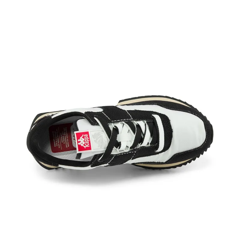 Kappa Low Top Casual Shoes Unisex Black Gray-2
