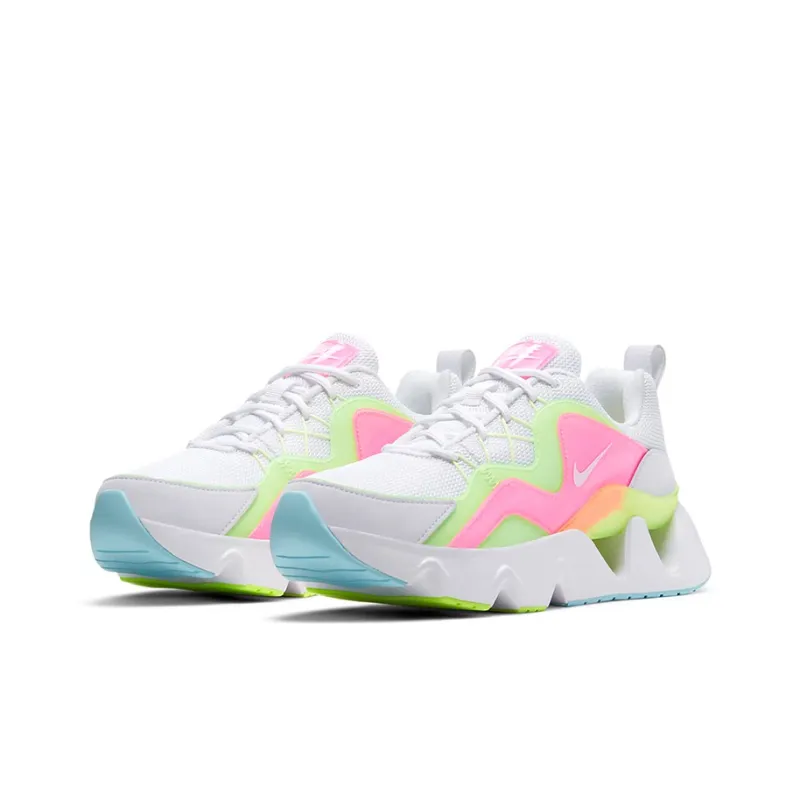 Nike RYZ 365 Casual Shoes Women's Low Top White/Green/Pink-2