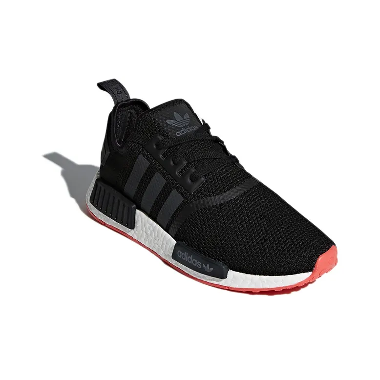 Adidas Originals Nmd R1 Core Black Trace Scarlet-2