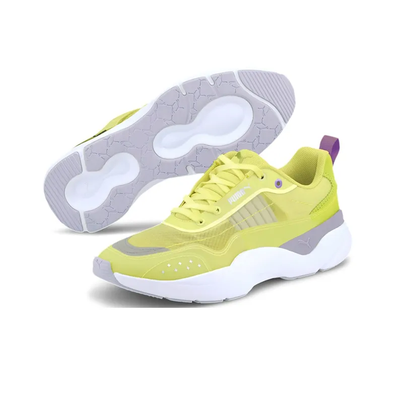 PUMA Lia Sheer Trainers Yellow Women's-2