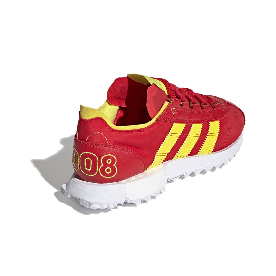 Adidas Originals Originals Sl 7600 Running Shoes Red/Yellow Women's US M  4.5 - POIZON