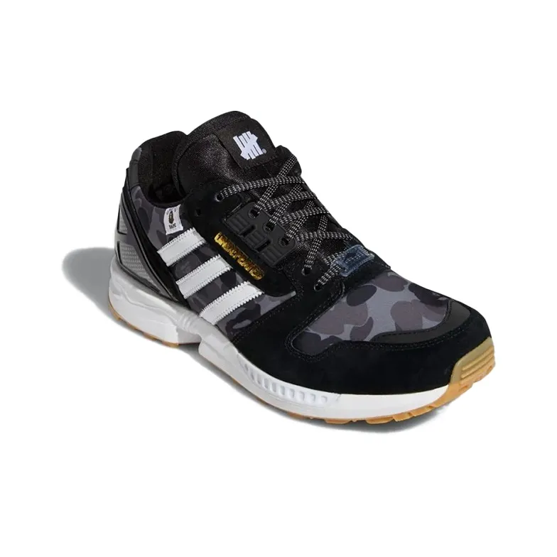 Adidas Zx 8000 Bape Undefeated Black-2