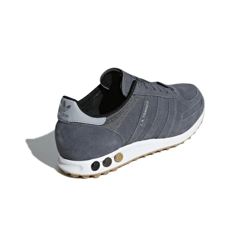 Adidas Originals Original Trefoil Tee 'Grey White'-3
