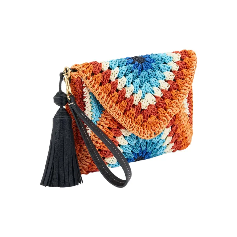 Anya Hindmarch Raffia Clutch Women's Multicolor-1