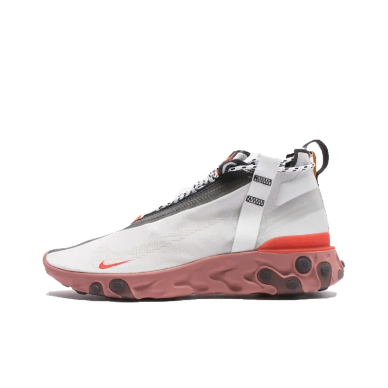 Nike React Runner Mid Wr Ispa White Light Crimson-0