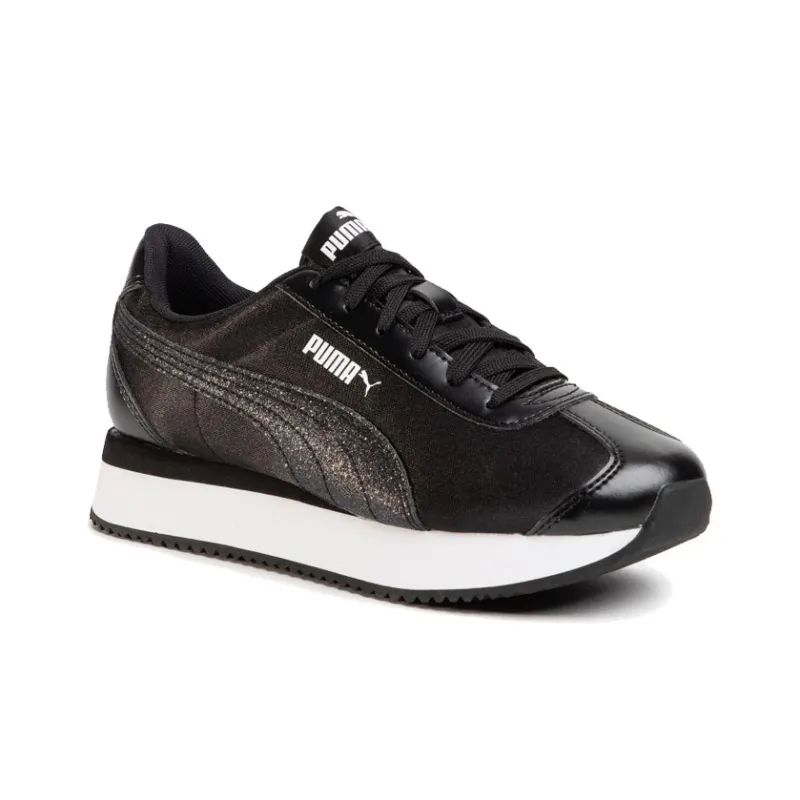 PUMA Turin Series Casual Shoes Women's Low Top Black-2