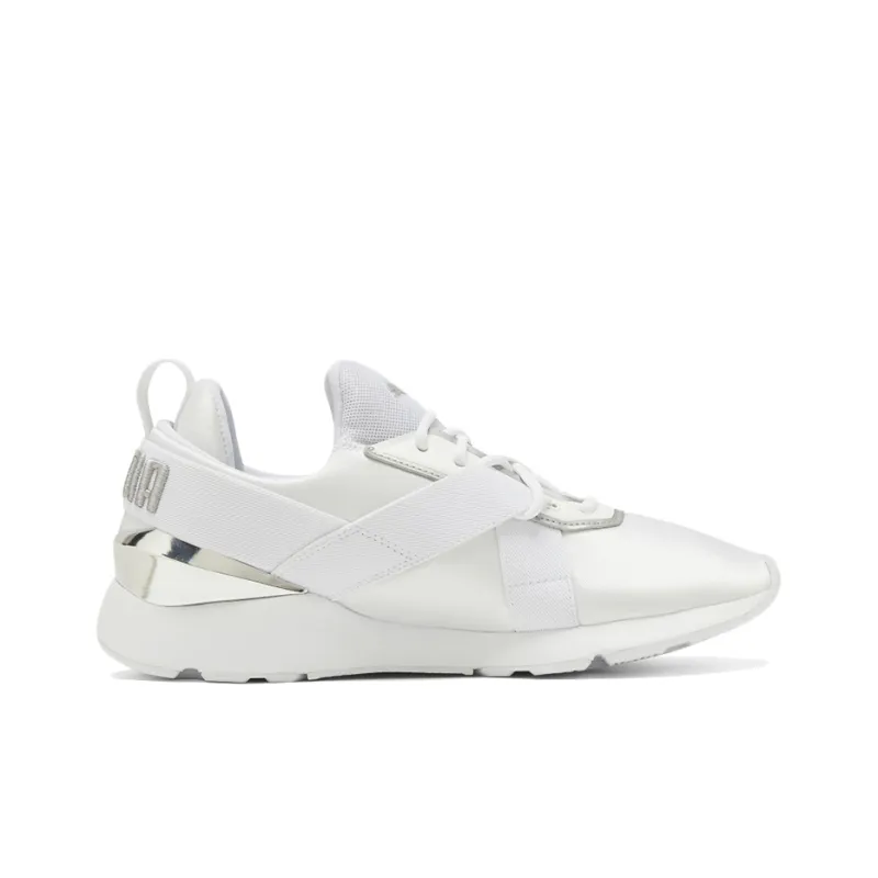 PUMA Muse X3 'White Metallic Silver' Women's-1