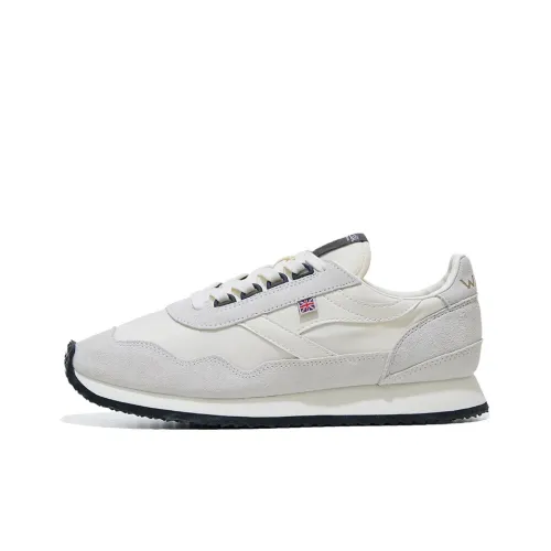 Norman Walsh Cushioning Abrasion Resistant Balance Lightweight Breathable Low Top Casual Shoes Unisex White