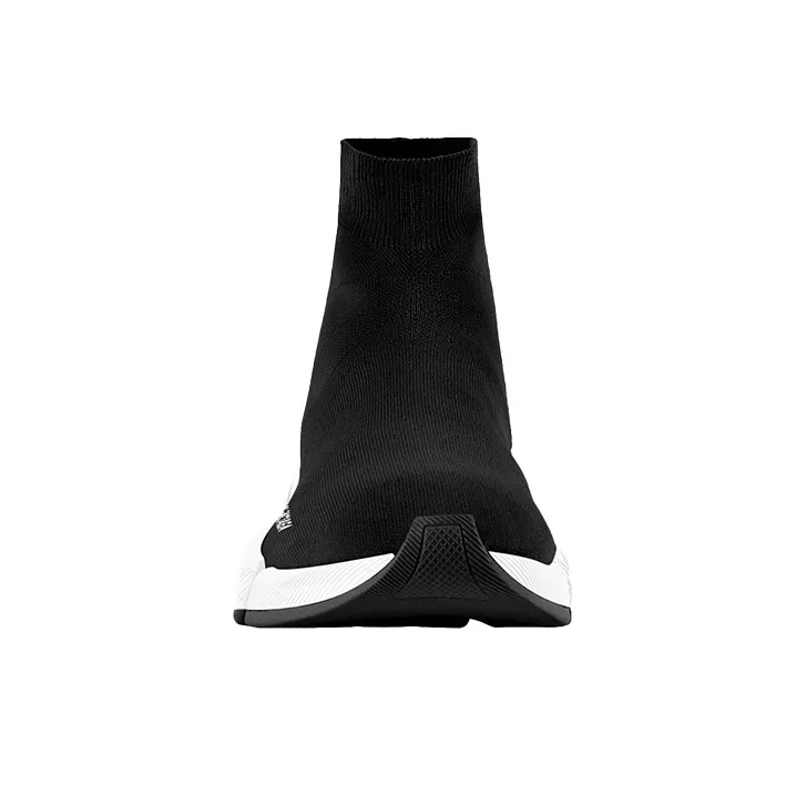 Balenciaga Speed 2 Trainer Knit 'Black White'-2