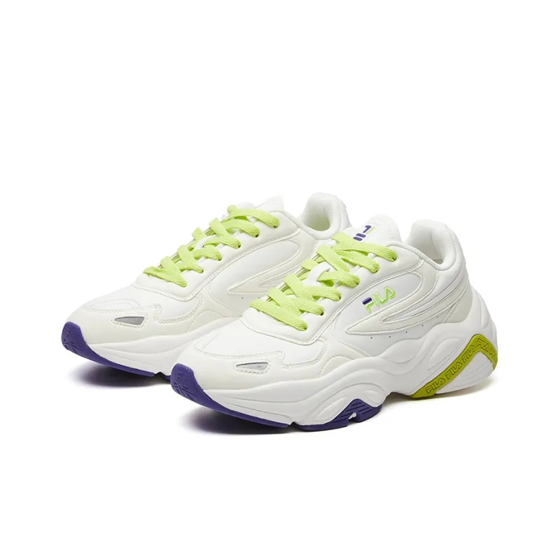 FILA Morden Chic FMC 'White Yellow' Women's-2