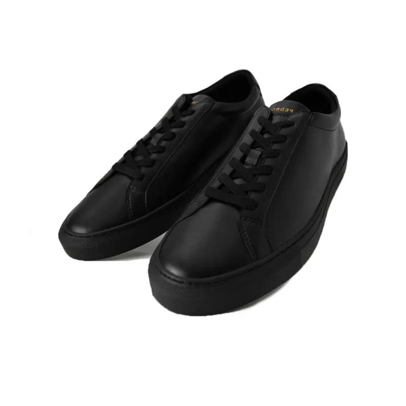 PEDRO Low Top Sports Casual Shoes Men's Black-1