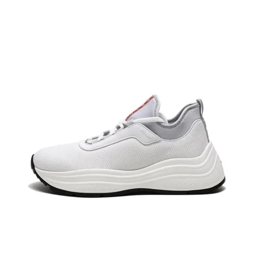 PRADA Casual Shoes Men Low-Top White