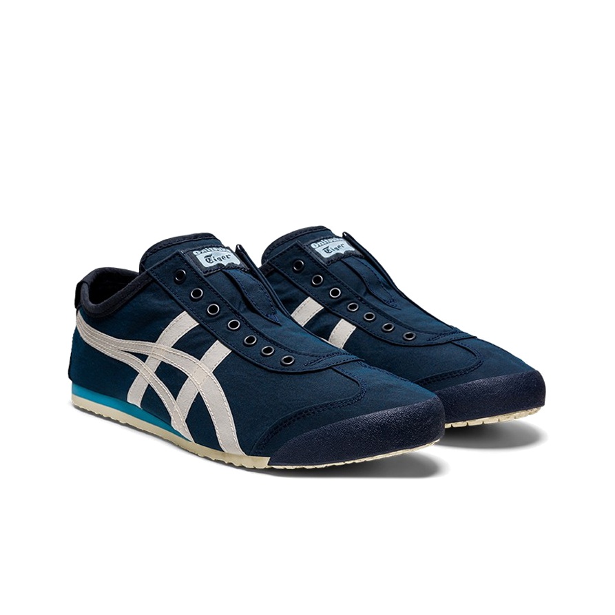 Onitsuka tiger mexico 66 slip on navy blue best sale