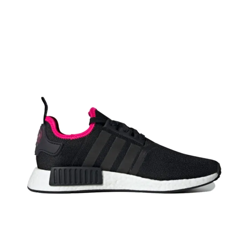 Adidas Nmd R1 Black Shock Pink-1