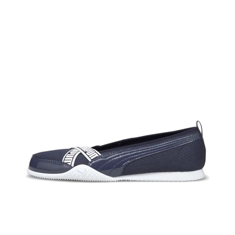 PUMA Ballerina P Slip-Resistant Low-Top Casual Shoes Women's Blue-0