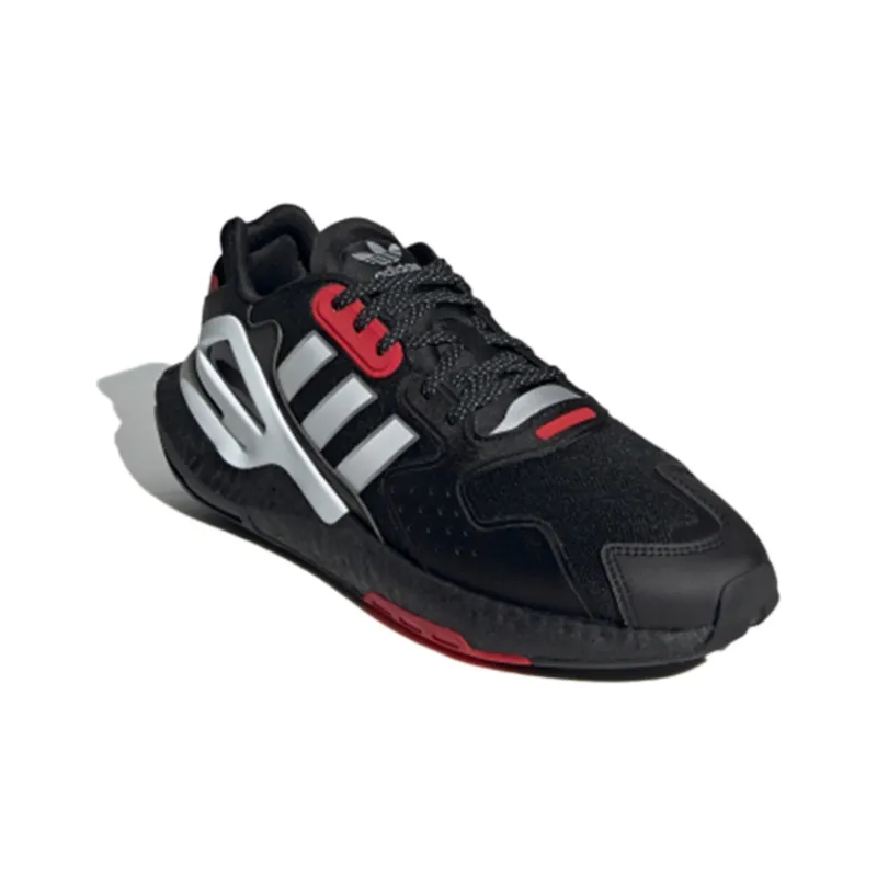 Adidas Day Jogger Black Scarlet-2