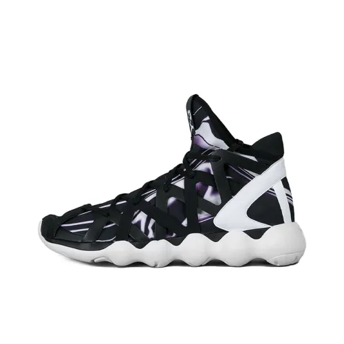 Y 3 Kyujo High Black Purple White