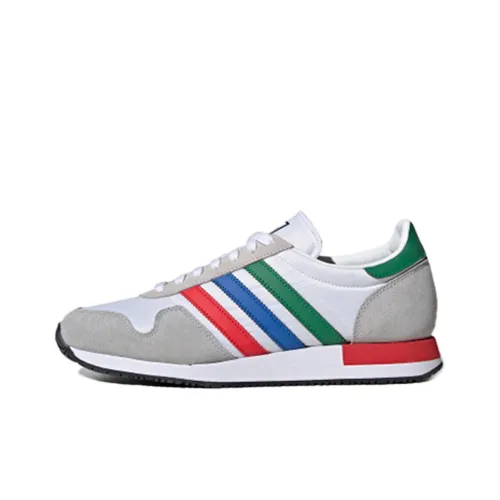 Adidas Originals USA 84 Casual Shoes Unisex Low-Top Green/White/Red/Blue/Brown