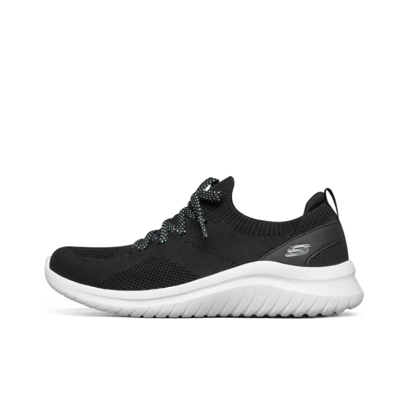 Skechers Ultra Flex 2.0 Sports Shoes Black/White Women's-0