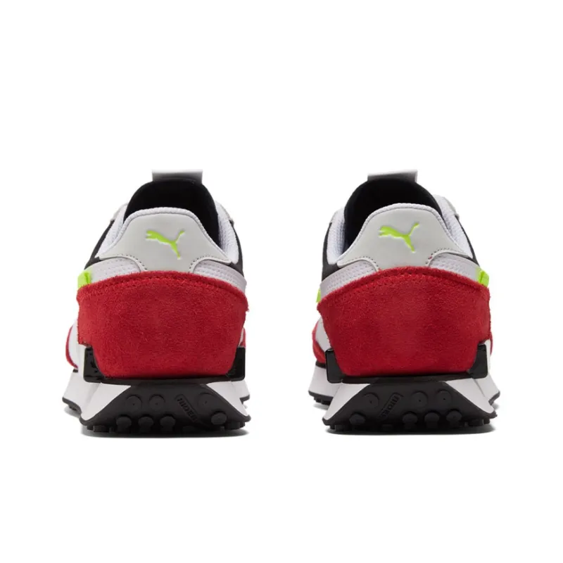 PUMA Future Rider Retro White High Risk Red-4