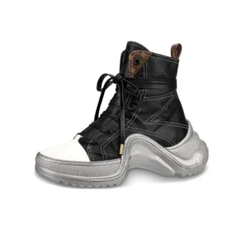 LOUIS VUITTON Lv Archlight Sneakers Black/White/Silver Women's