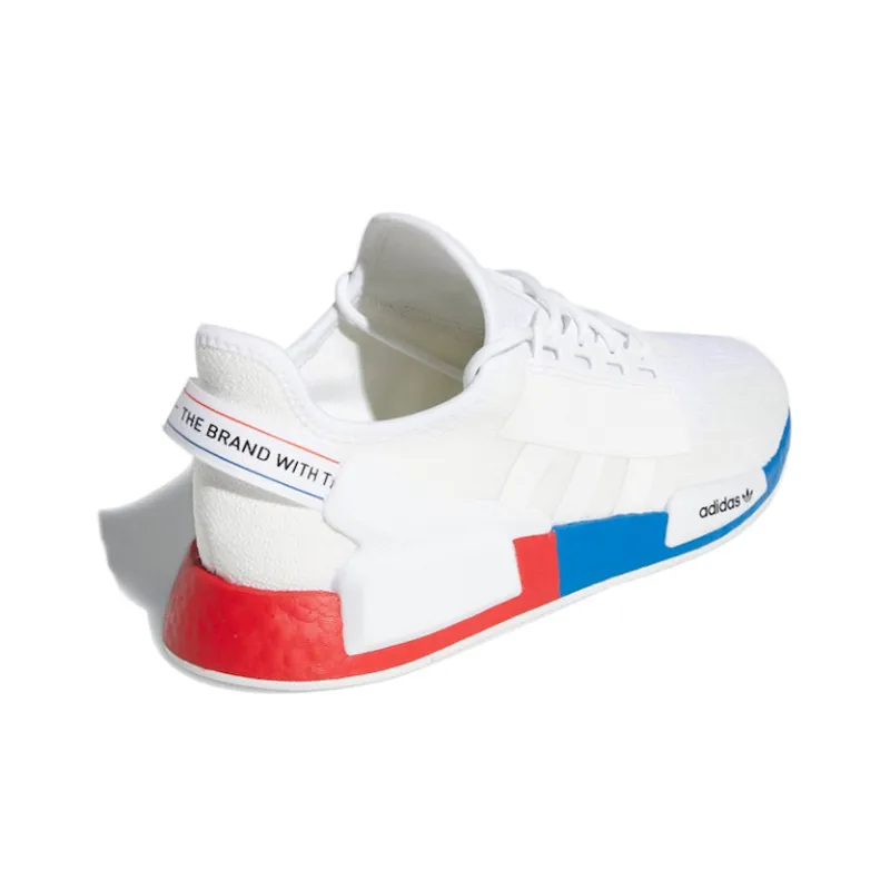 Adidas Nmd R1 White Red Blue-3