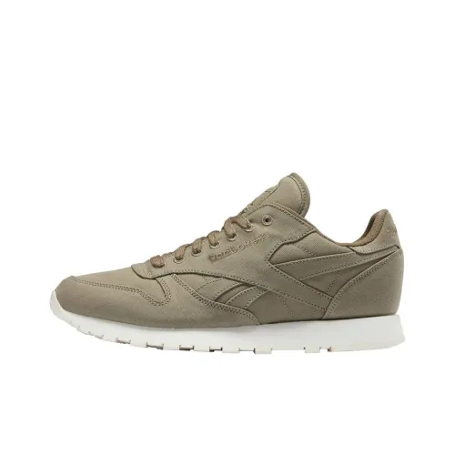 Reebok Classic Leather Casual Shoes Men Low-Top Khaki