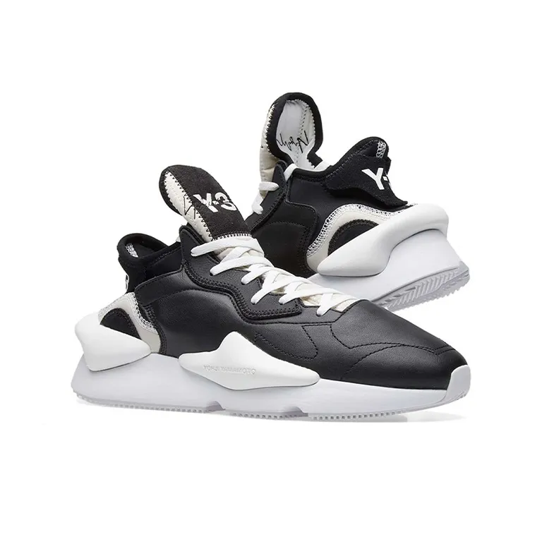 Adidas Y 3 Kaiwa Black White-3