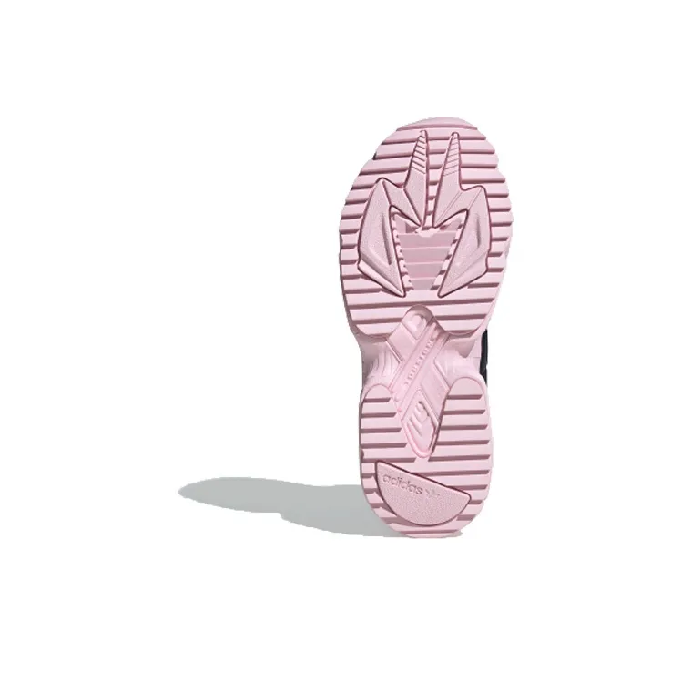 Adidas Originals KIELLOR XTRA Non slip Lightweight High Top Casual Shoes Women's Ink Blue Pink-4