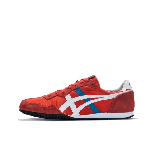 Onitsuka Tiger Serrano Casual Shoes Unisex Low-Top Orange Red/White