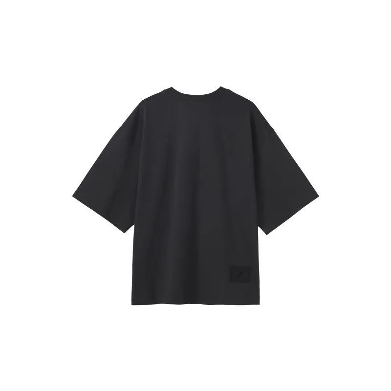 WE11DONE T Shirts Unisex Charcoal Gray-1
