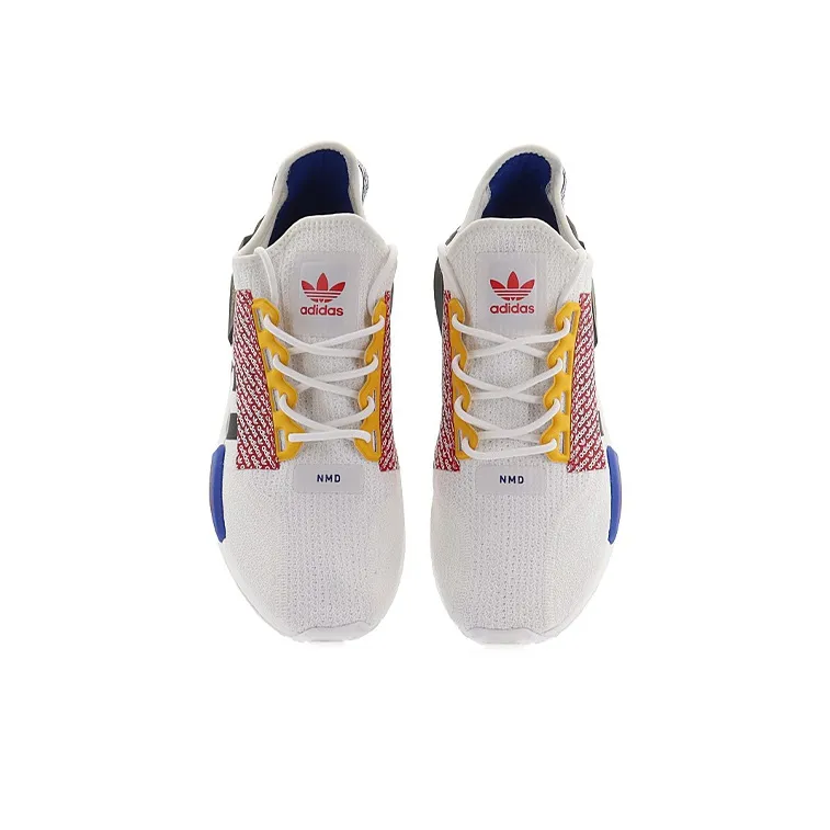 Adidas Originals Nmd R1 V2 Logo Print Cloud White Multi-3