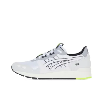Asics Gel Lyte Lace Up Wear Resistant Low Top Running Shoes Men's Gray White