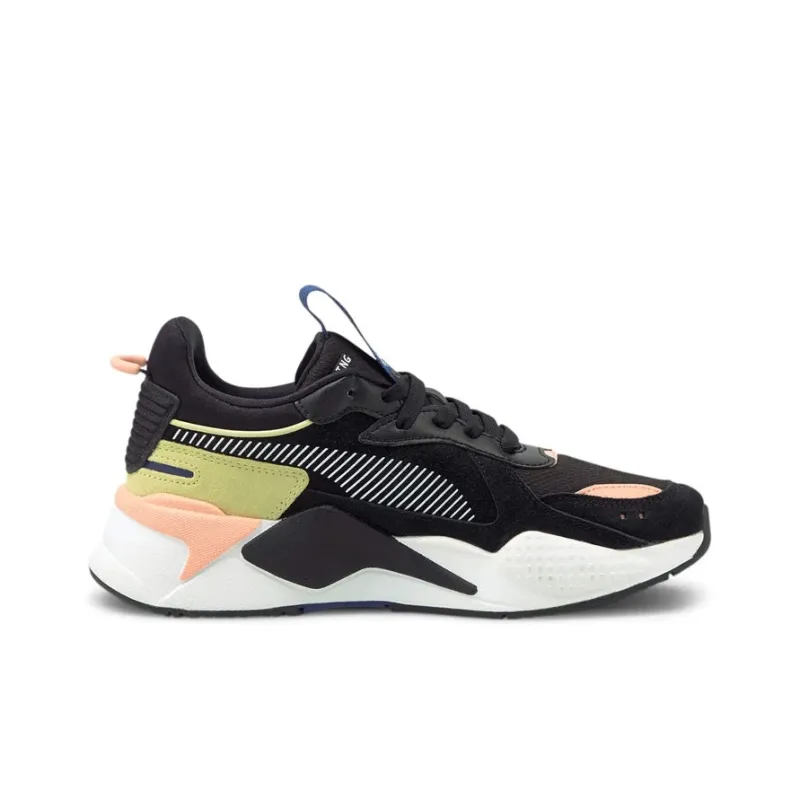 PUMA RS X Reinvent Low Running Shoes Black/White Women's-1