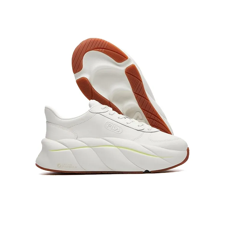 FILA Gelato Low Top Running Shoes White Women's-5