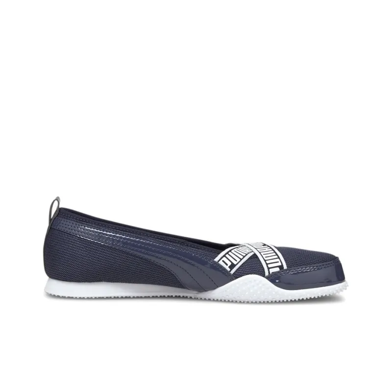 PUMA Ballerina P Slip-Resistant Low-Top Casual Shoes Women's Blue-1