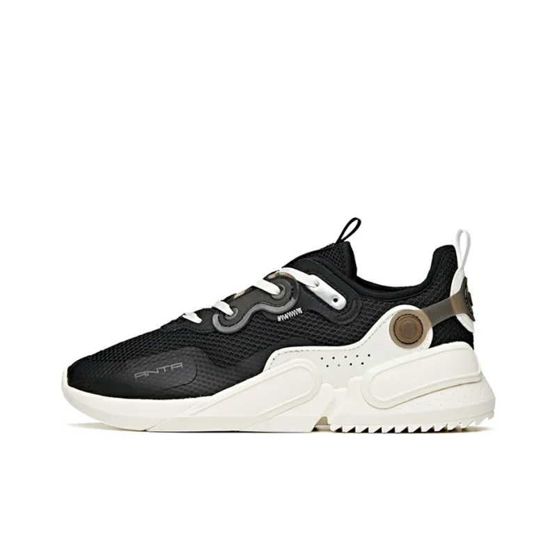 ANTA Casual Shoes Men Low-Top Black/White-0