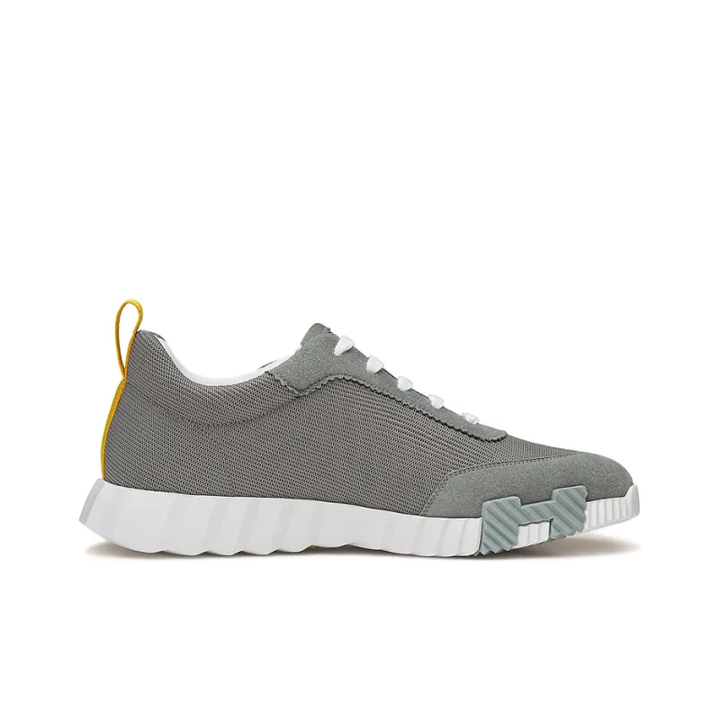 HERMES Bouncing Anti Slip Wear Resistant Low Top Casual Shoes Men's Dark Gray-1