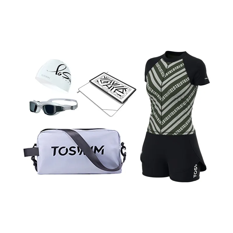TOSWIM Swimming Sets Polyamide Elastane Graphene Polyester Surfing Women's-3