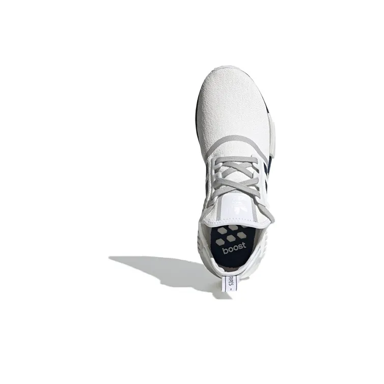 Adidas Nmd R1 White Crew Navy-4