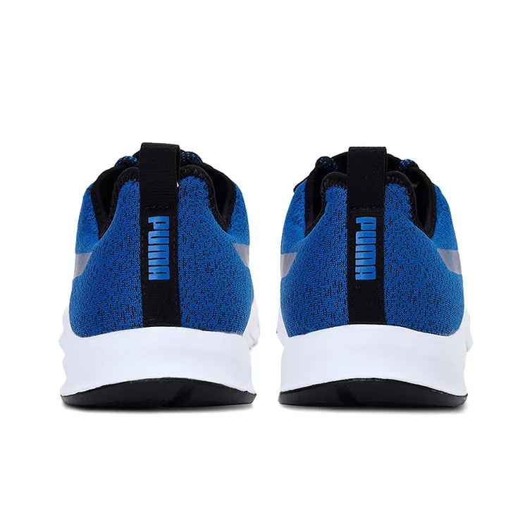 PUMA Flexracer Hm Nu Idp Low Top Running Shoes Blue/White-3