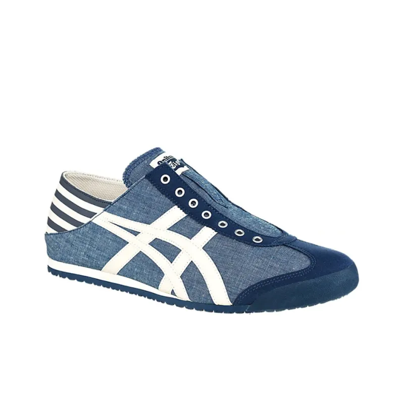 Onitsuka Tiger Mexico 66 Paraty Blue Chambray/Natural-2