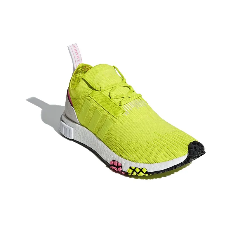 Adidas Nmd Racer Primeknit Semi Solar Yellow Women's-4