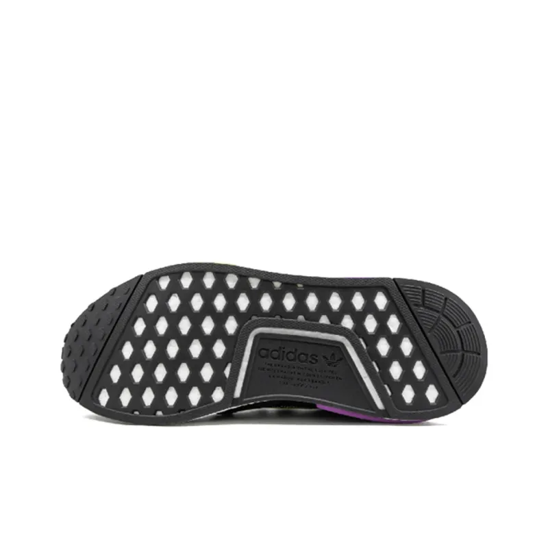 Adidas Nmd R1 Core Black Shock Purple-4