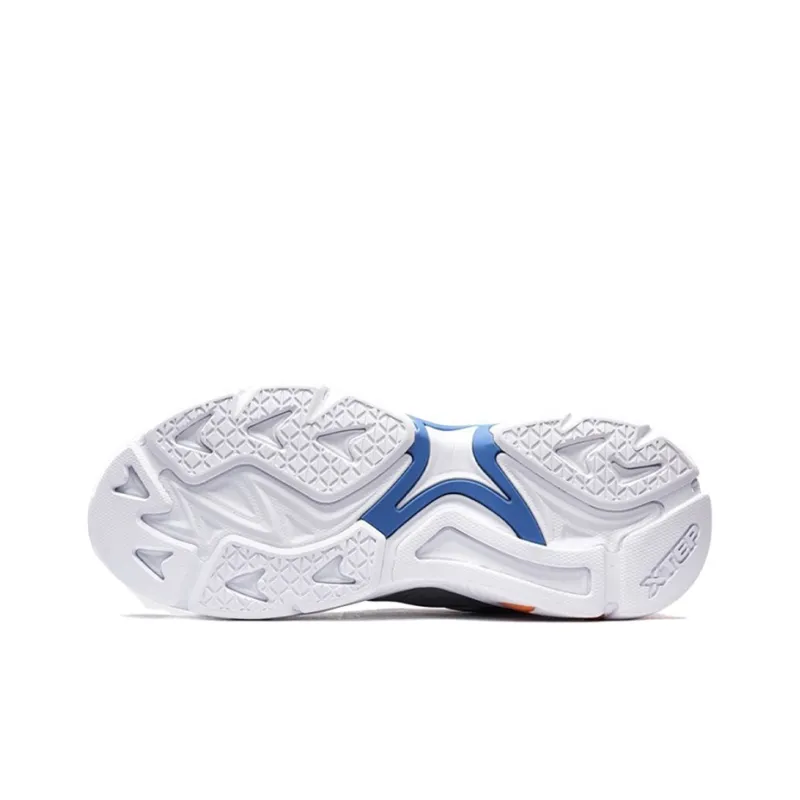 XTEP Shanhai Collection Casual Shoes Men Low Top White Gray Blue-3