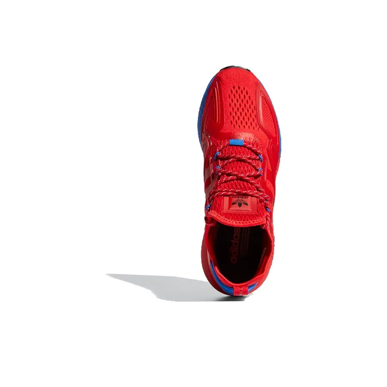 Adidas Zx 2K Boost Red Blue Gradient-4