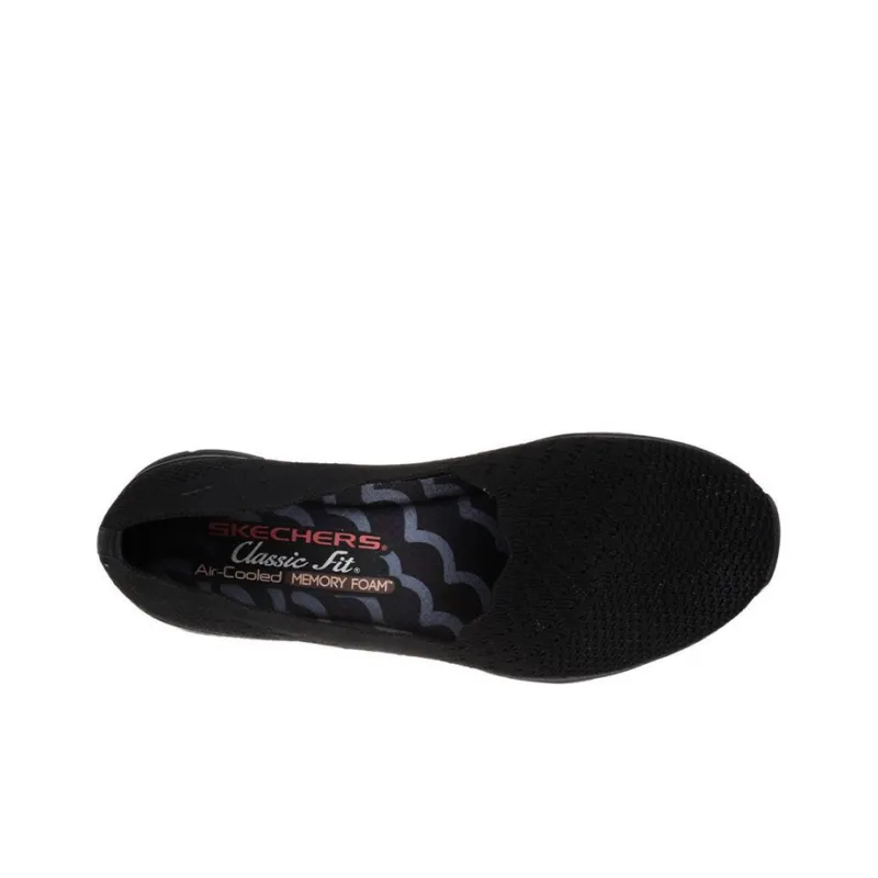 Skechers Modern Comfort Slip on Shoes 'Triple Black' Women's-2