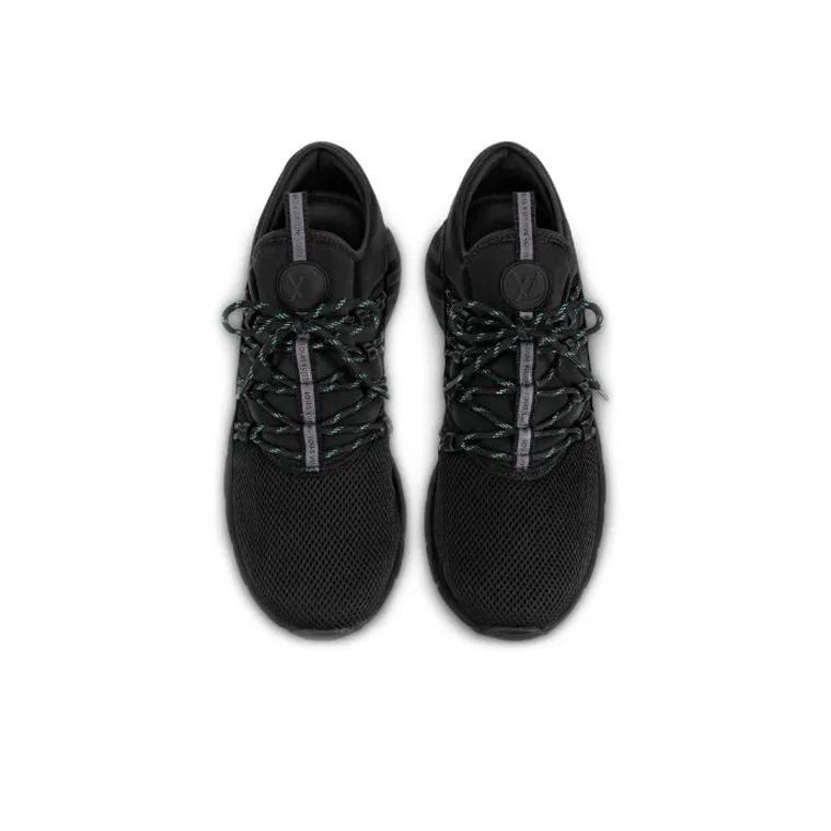 LOUIS VUITTON Fastlane Sneakers 'Black Neoprene Mesh'-2