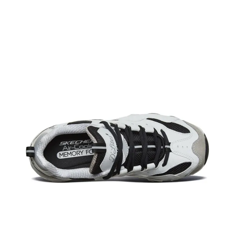 Skechers D Lites 2.0 White Women's-3
